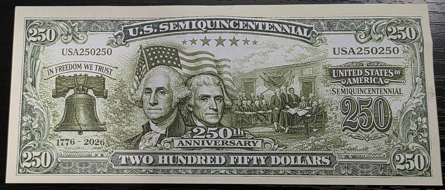 250th Bills