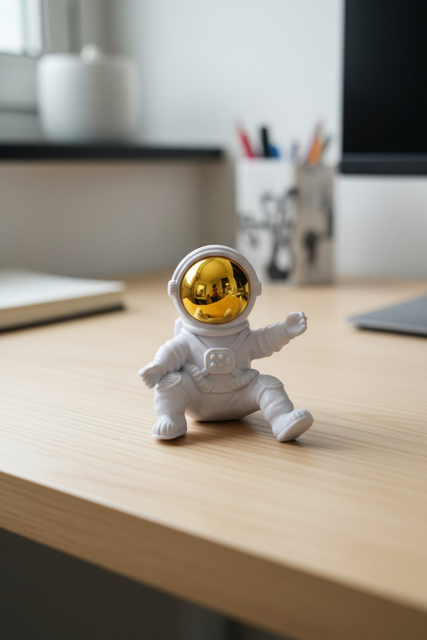 Astronaut Figurine - Sitting Down