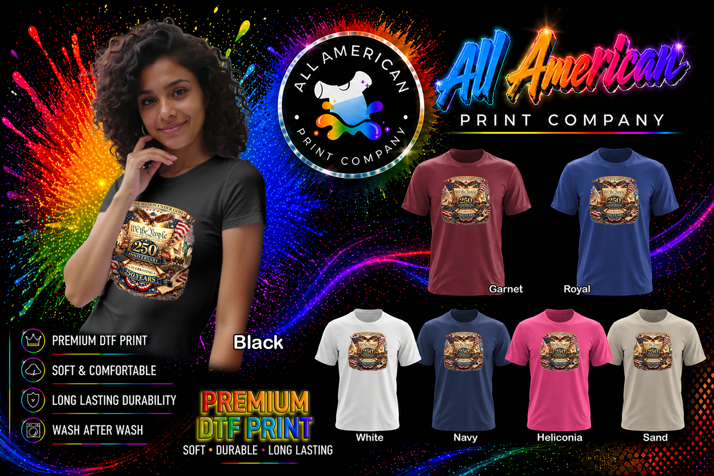 T-Shirt - 250th Anniversary (v3)