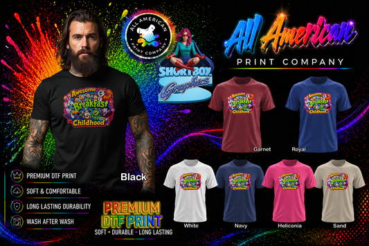 T-Shirt - Gen X - 80s Breakfast