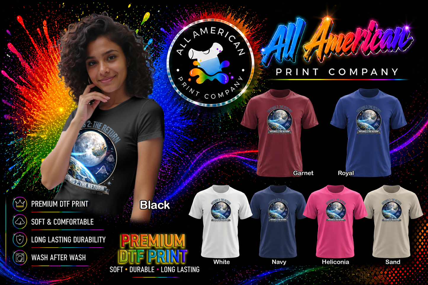 T-Shirt - Artemis II: The Return