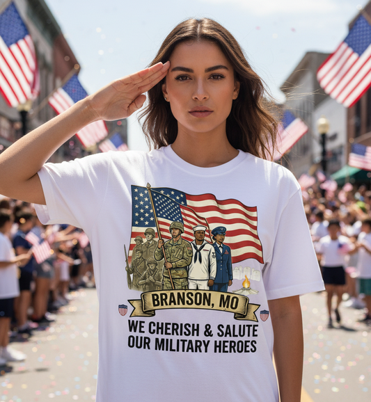 T-Shirt - Branson Salute