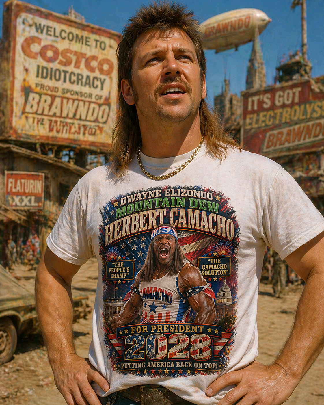T-Shirt - Dwayne Elizondo Mountain Dew Herbert Comacho - 2028
