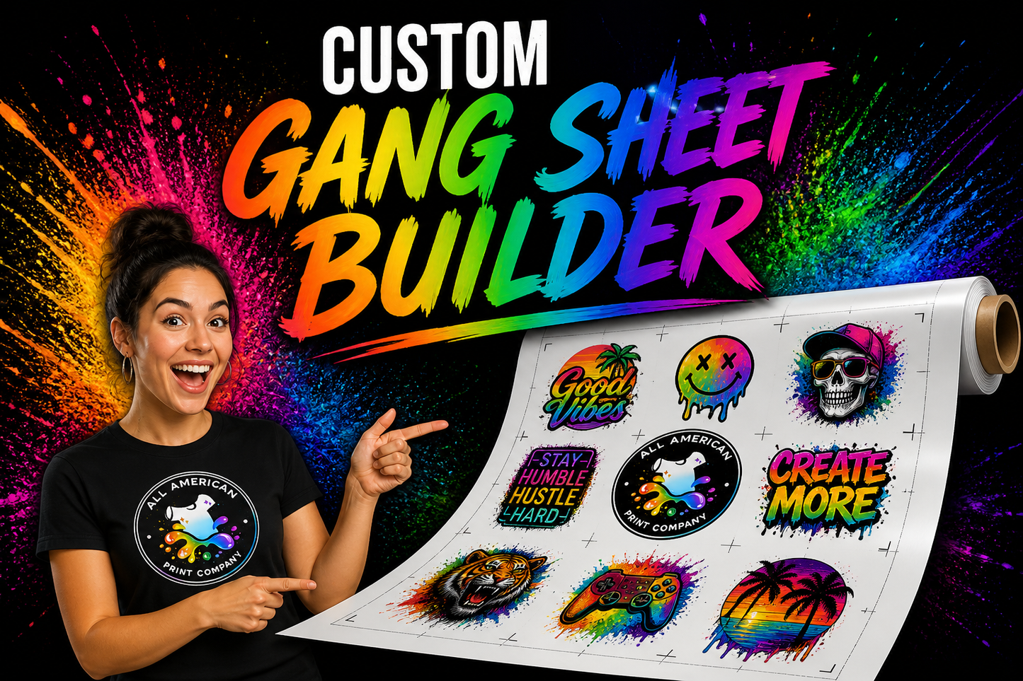 22 x 36 Gang Sheet