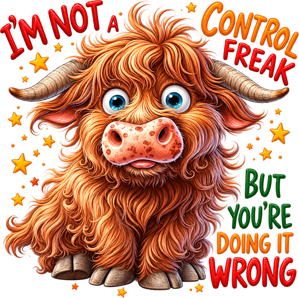 Highland Cow - Control Freak