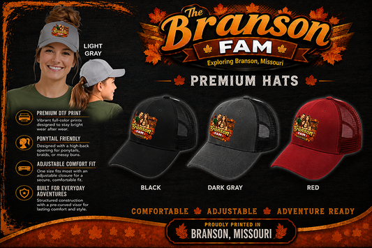 Hat - Branson Fam Autumn Limited Edition Ponytail Hat