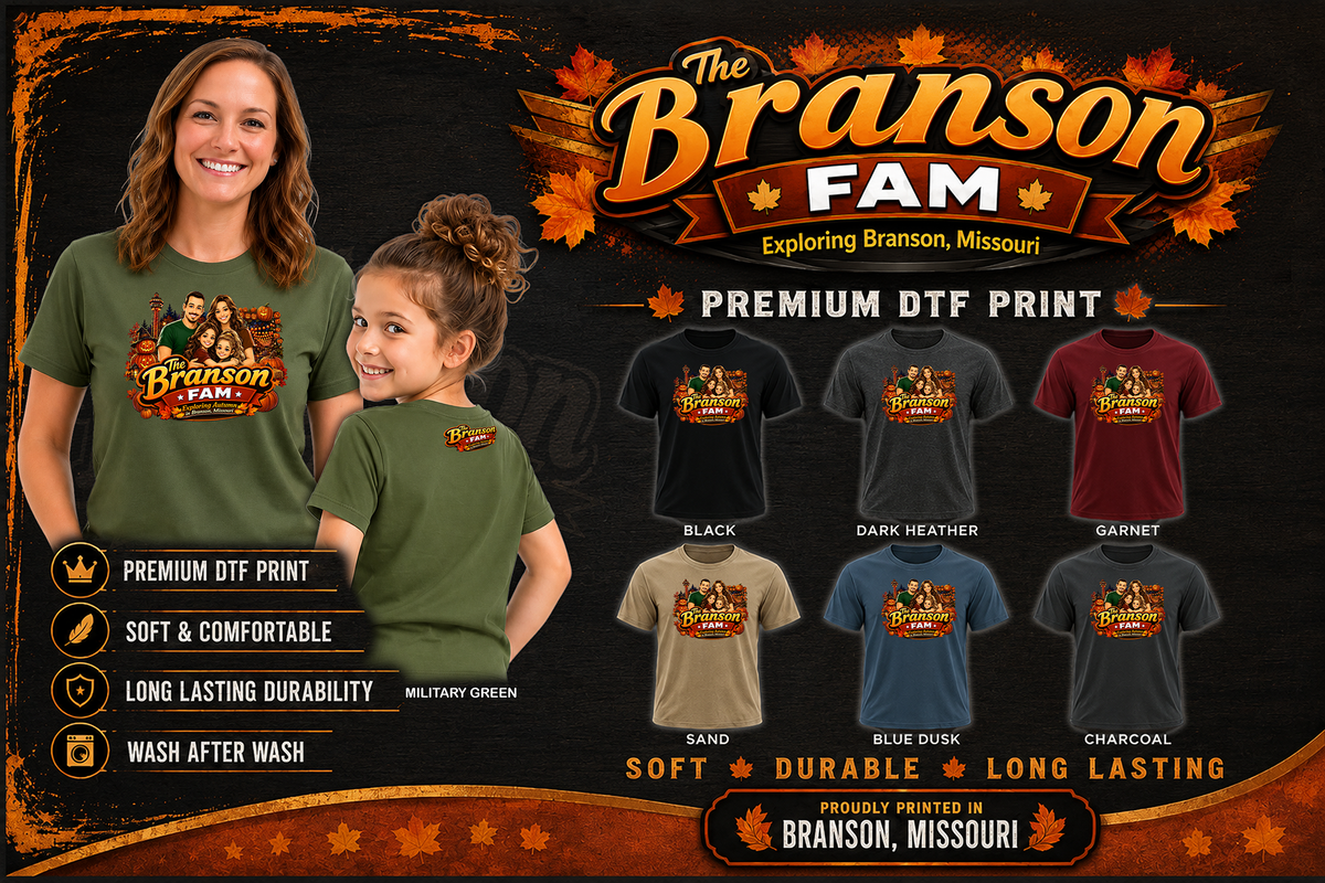 T-Shirt - Branson Fam Autumn Limited Edition T-Shirt Drop
