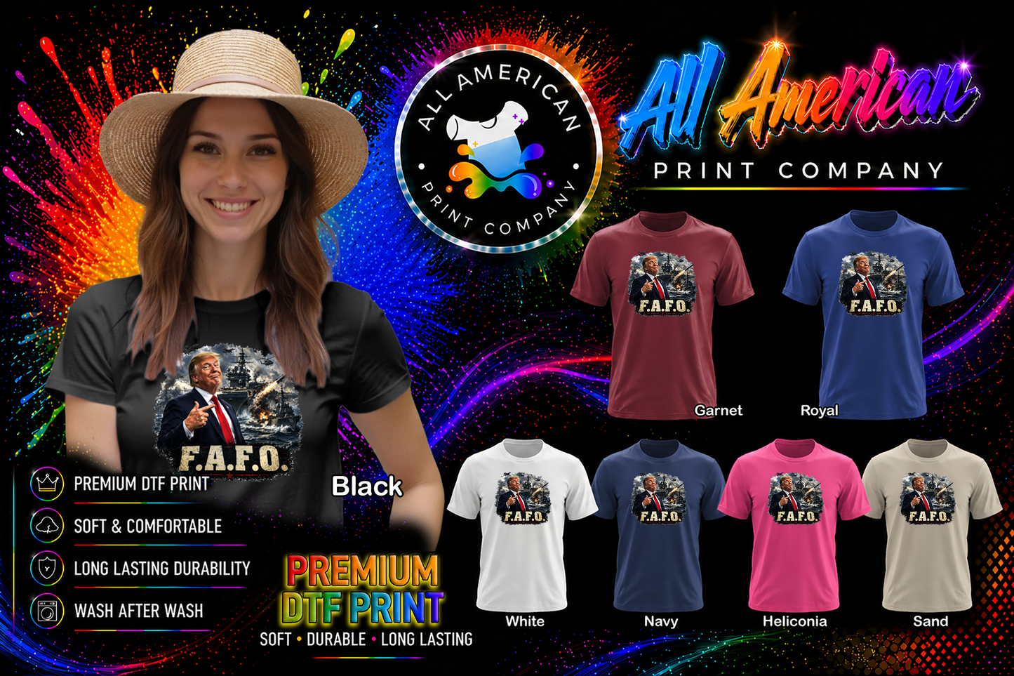 T-Shirt - Trump - F.A.F.O.