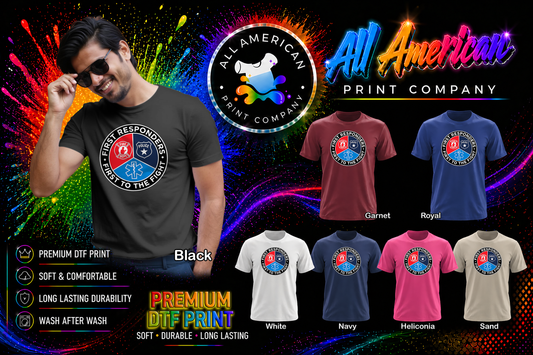 T-Shirt - First Responders First to Fight