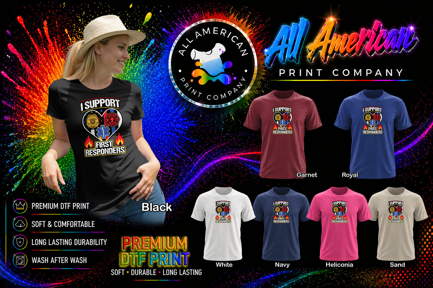 T-Shirt - I Support....