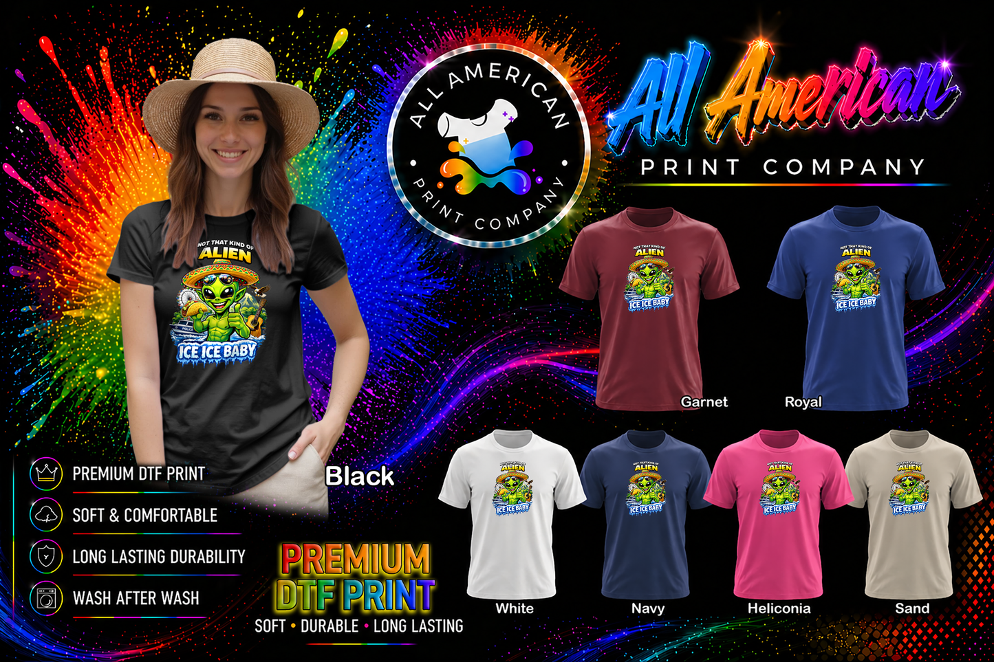 T-Shirt - Aliens - Ice Ice Baby