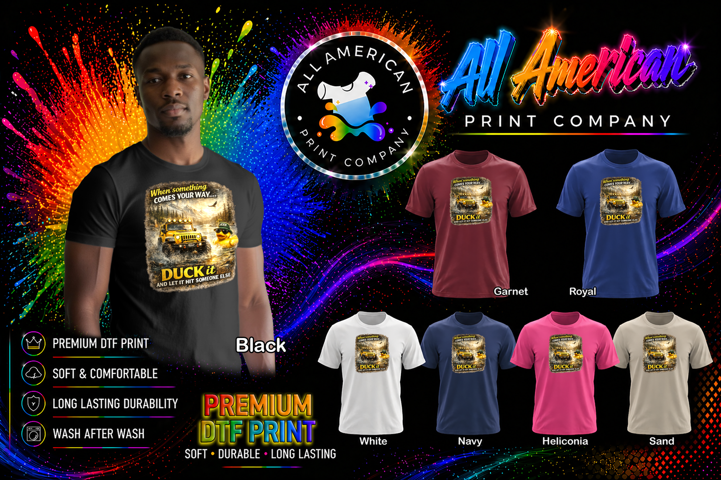 T-Shirt - Jeep - Duck It