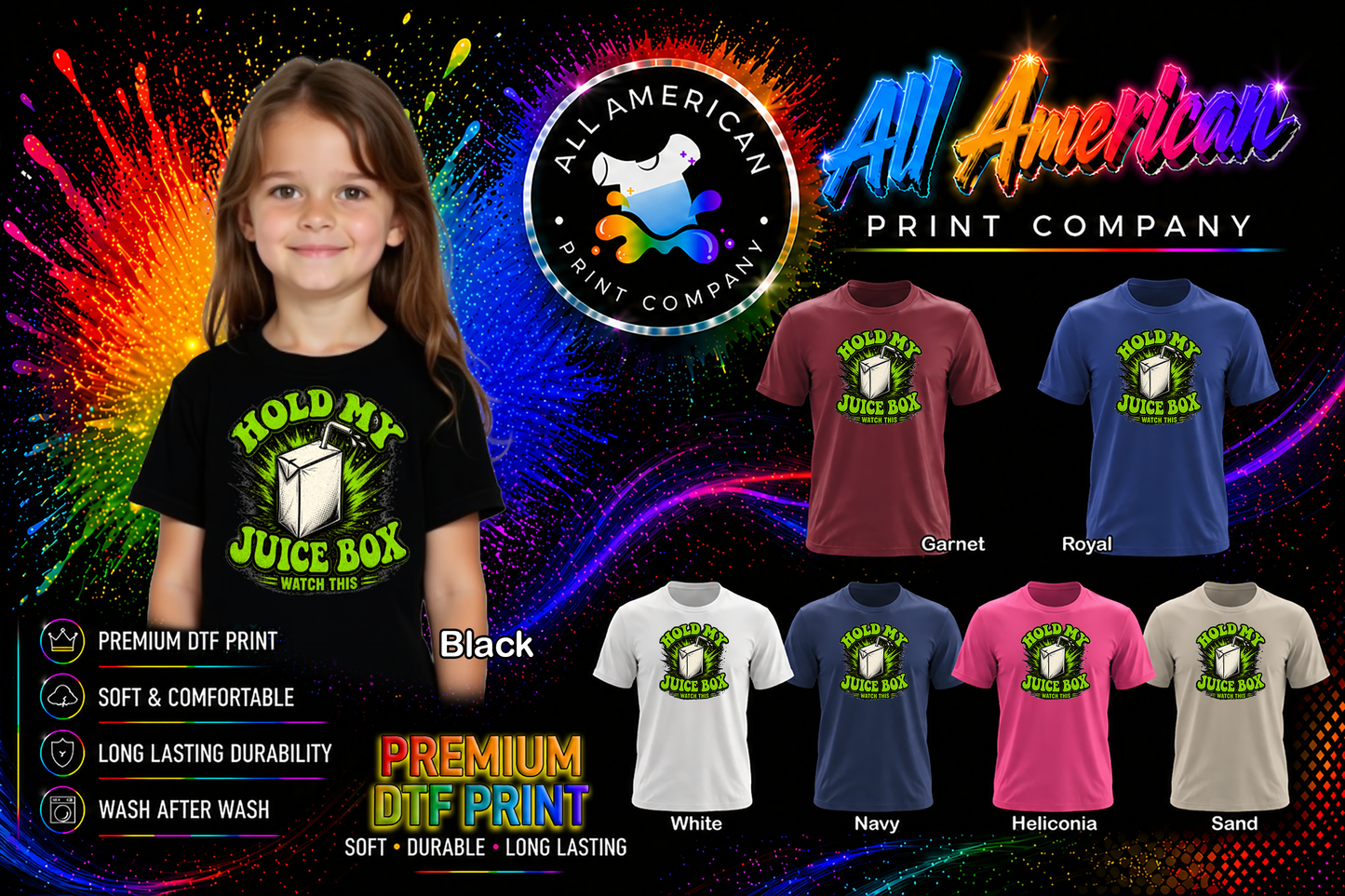 T-Shirt - Hold my Juice Box