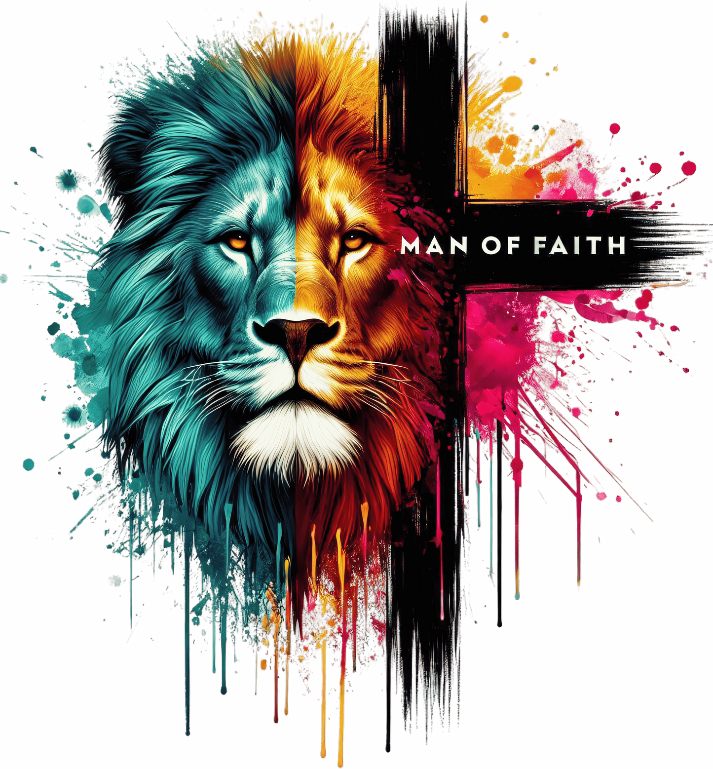 T-Shirt - Man of Faith (version 1)