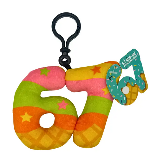 67 Clip-on Collectable Plush