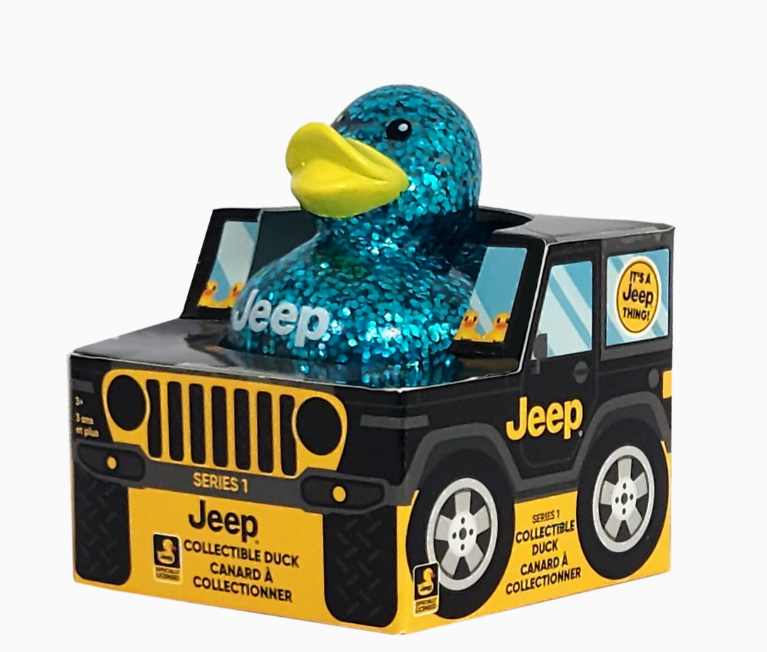 Jeep® Branded Ducks 2" Paper Jeep 4x4 Mini Figures Sidekick