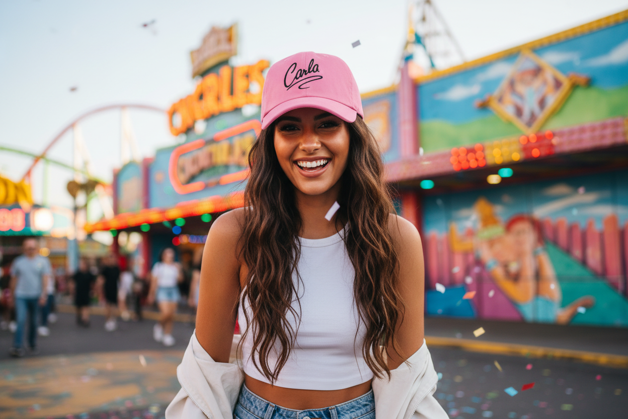 Charlie Kirk Hat - Pink