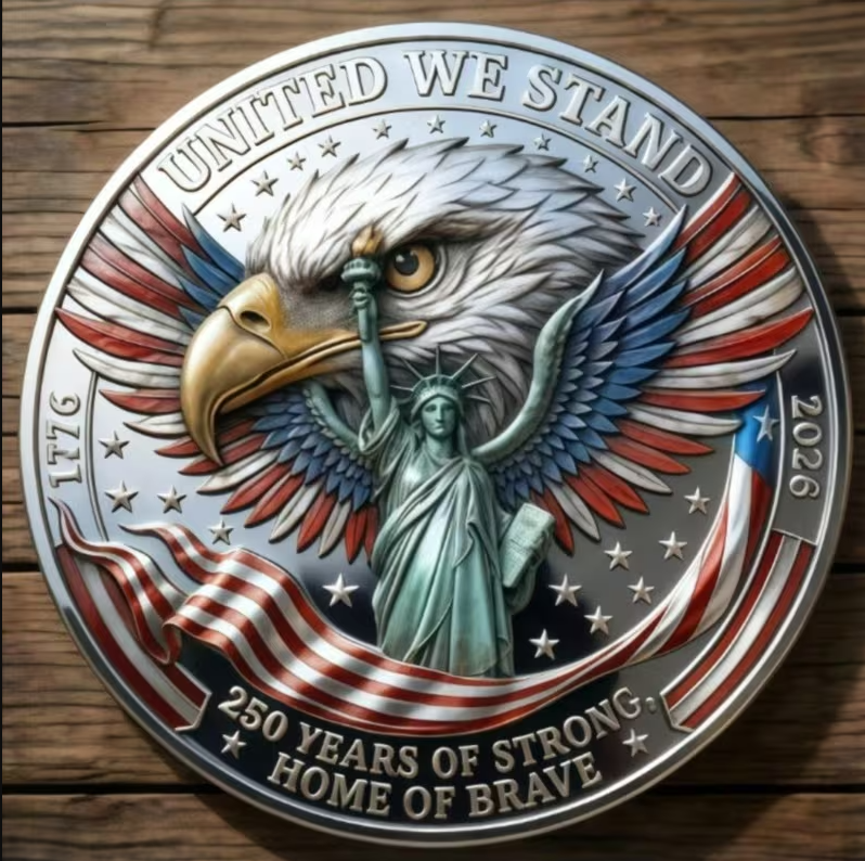 America 250th Anniversary Commemorative Coin