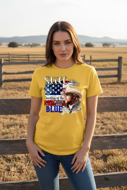 Toby Keith Red White & Blue Vintage Style T-Shirt