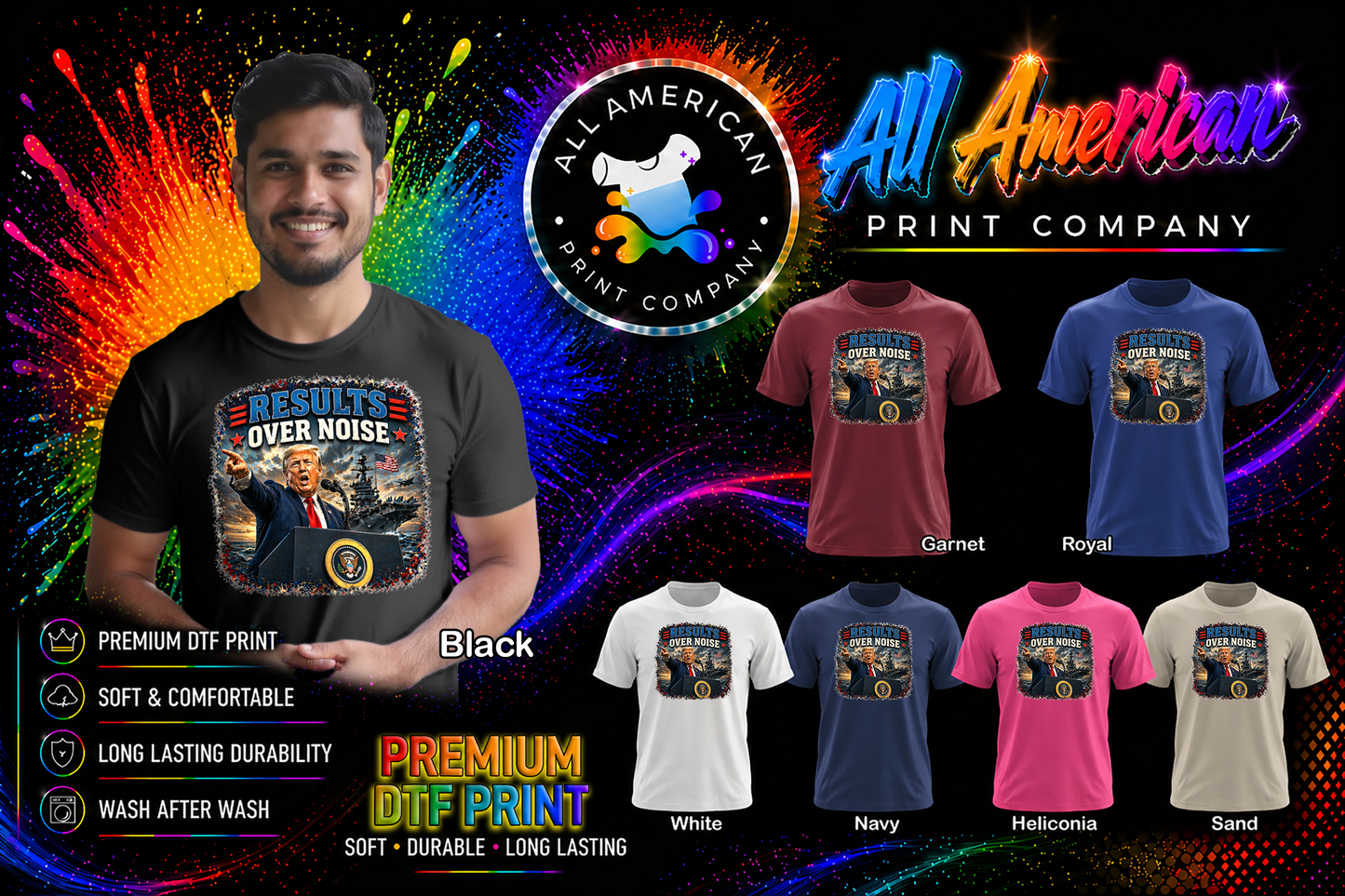 T-Shirt - Trump - Results