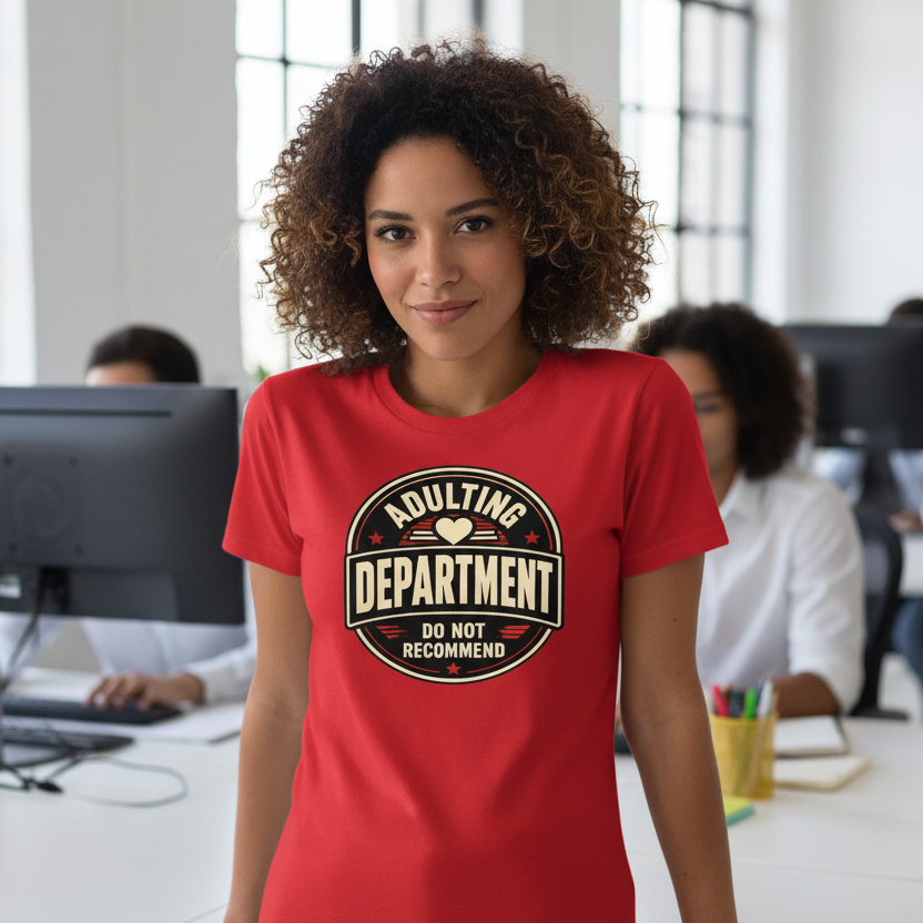 t-shirt-adulting-department