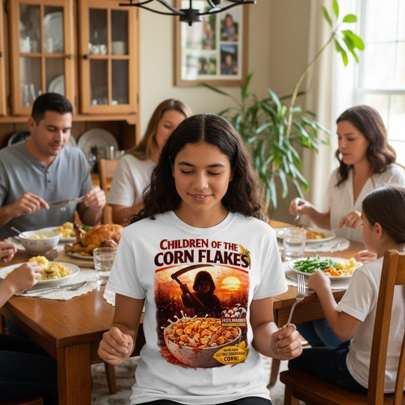 T-Shirt - Children of the Corn Flakes - Cereal Killers