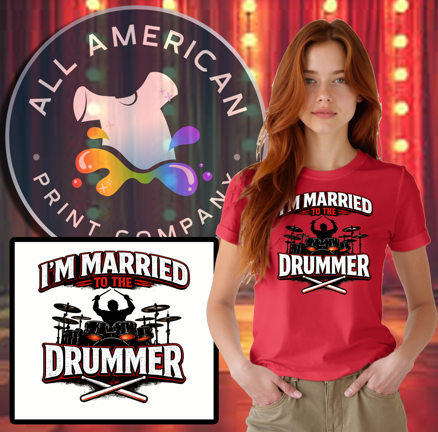 t-shirt-married-to-the-drummer