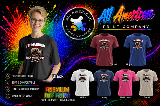 T-Shirt - Married to Drummer (v1)