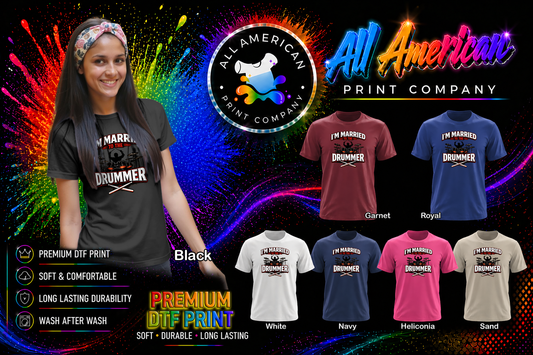T-Shirt - Married to Drummer (v2)