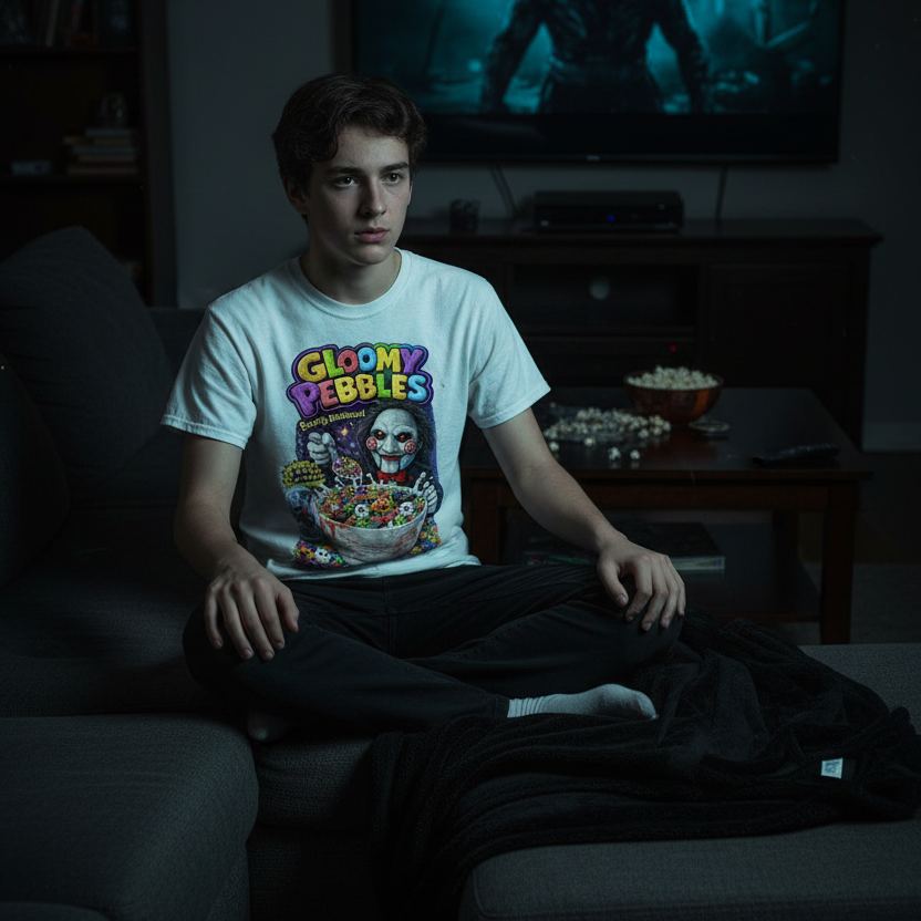 T-Shirt - Gloomy Pebbles - Cereal Killer Collection