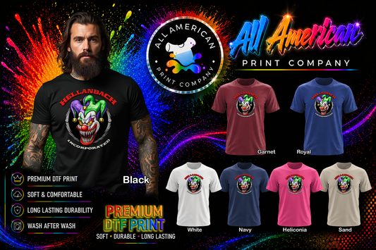 T-Shirt - Motorcycle - Hellenbach Clown