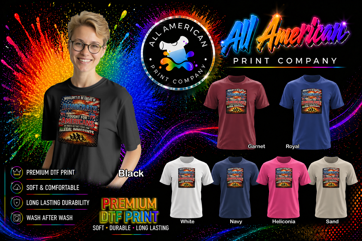 T-Shirt - Illegal Immigrants