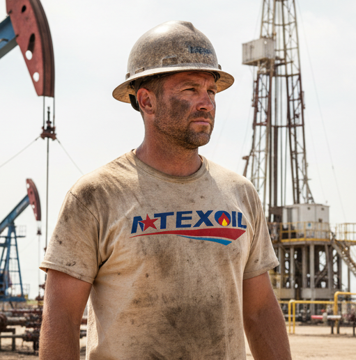 T-Shirt - M-Tex Oil Logo