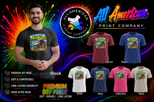 T-Shirt - Fishing - Pulling Out
