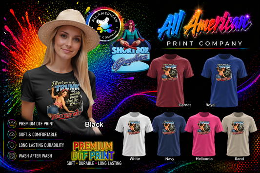 T-Shirt - In the Trunk - Retro Housewife Designs