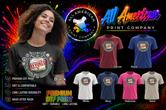 T-Shirt - Revoking Birth Certificates