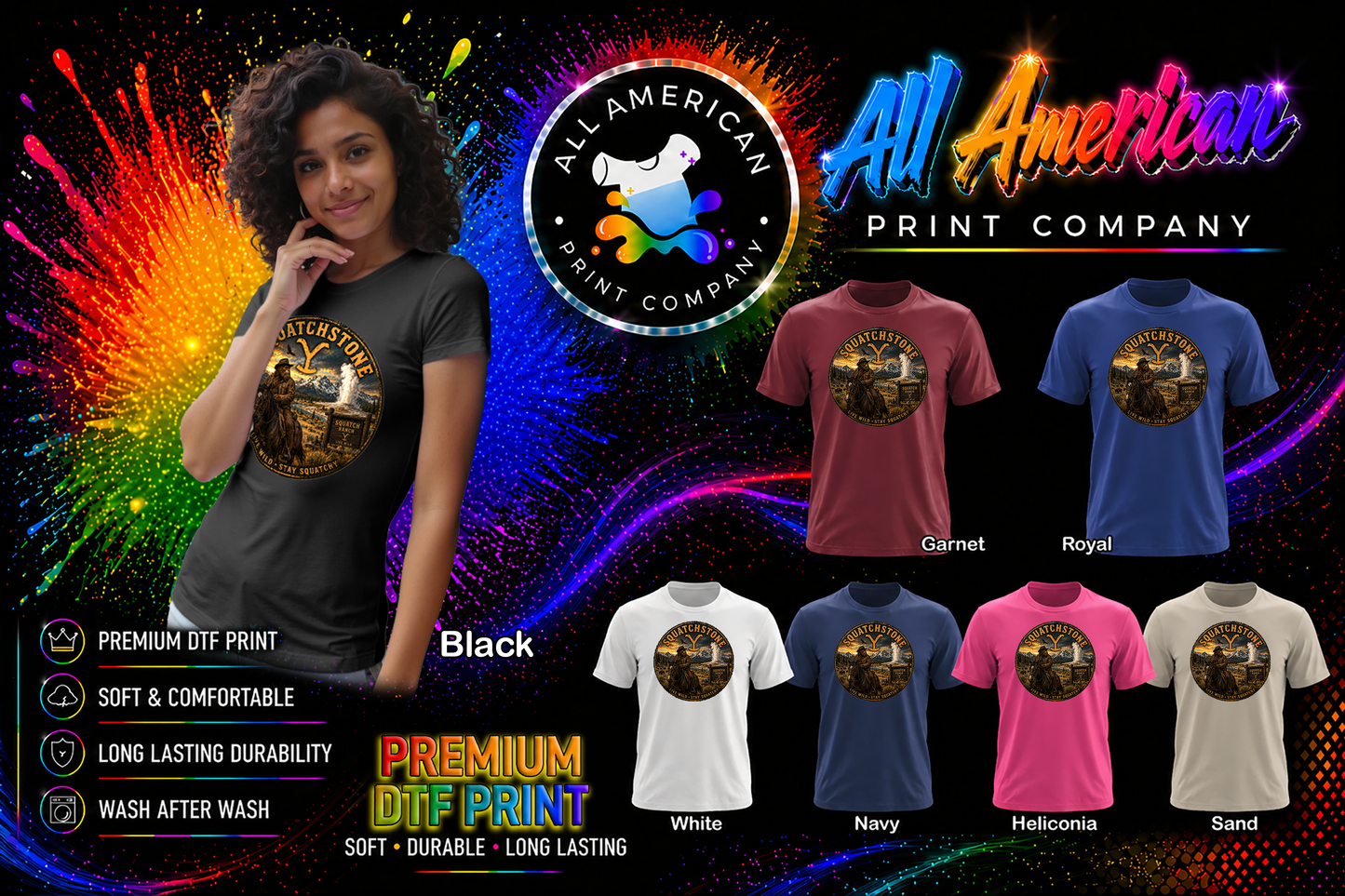 T-Shirt - Bigfoot - Squatchstone