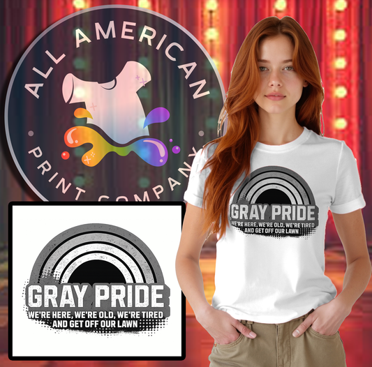T-Shirt - Gray Pride