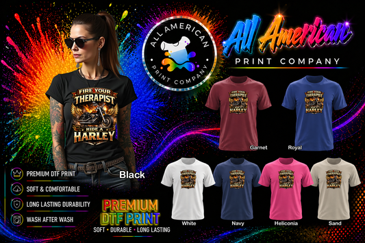T-Shirt - Motorcycle - Therapist