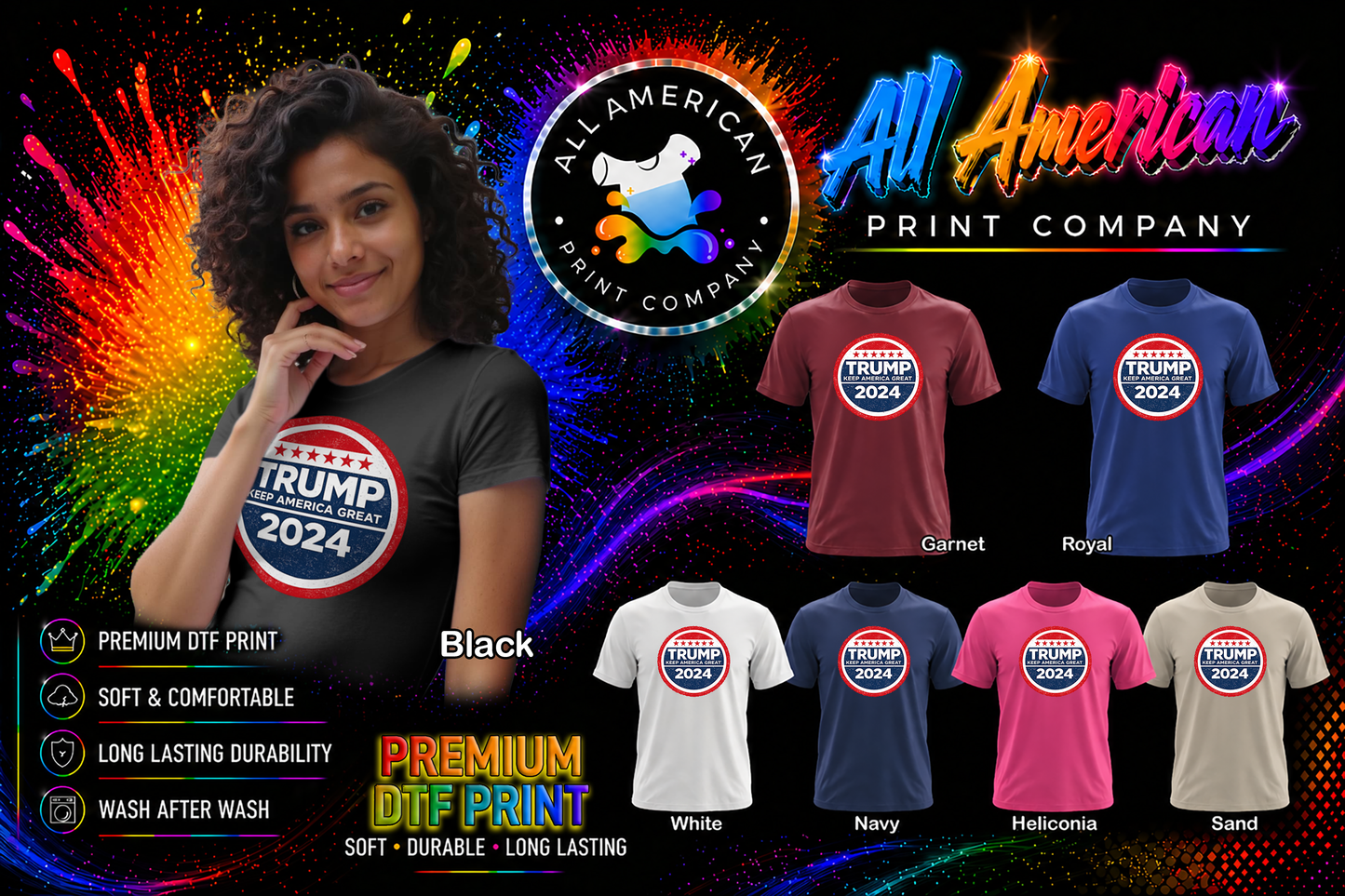 T-Shirt - Trump - 2024 Election