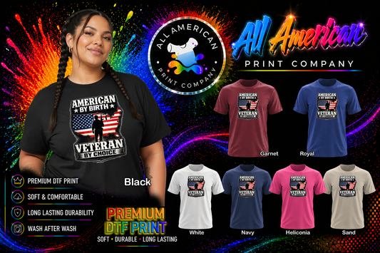 T-Shirt - American by Birth