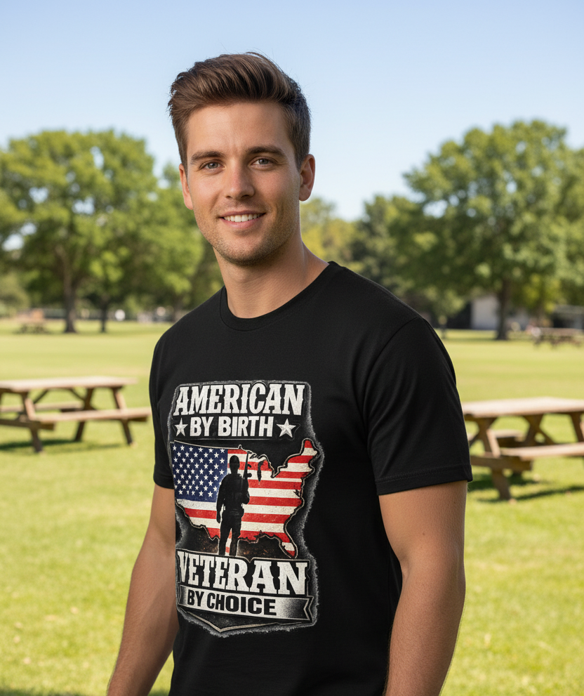 T-Shirt - American By Birth