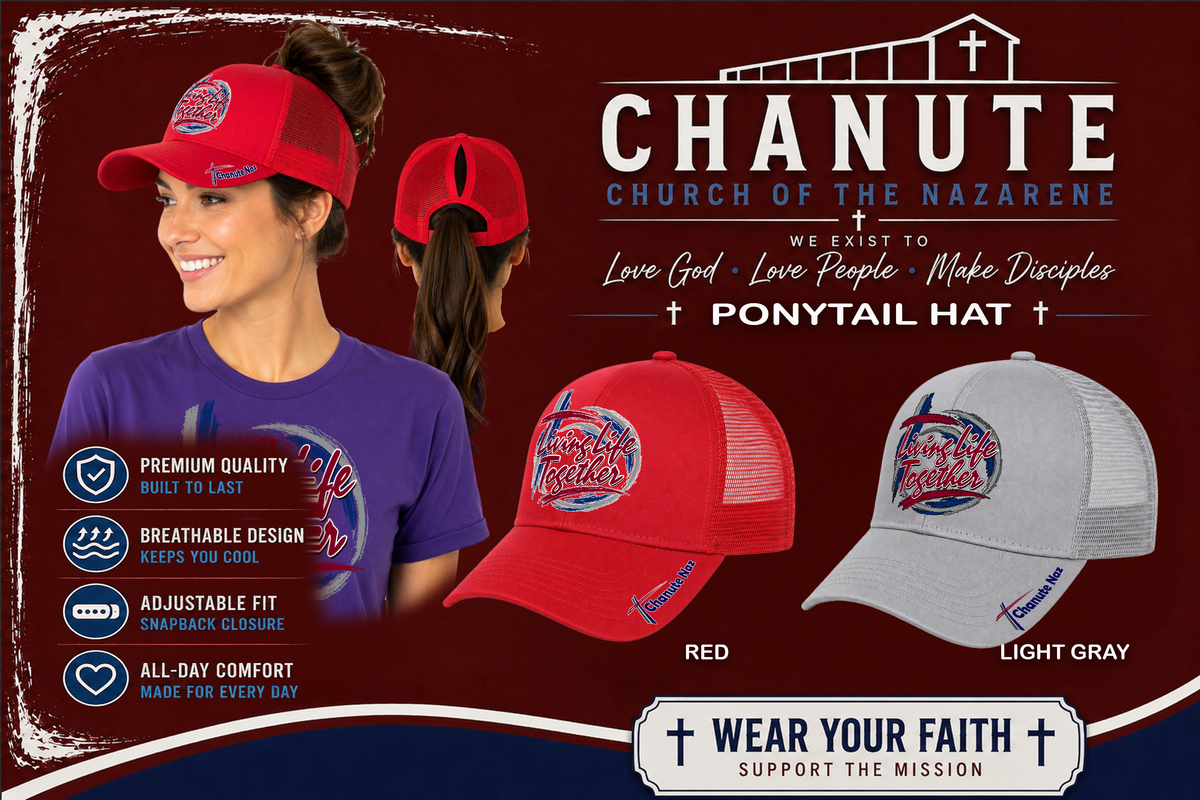 Chanute Naz - Living Life Together Women's Pony-Tail Hat