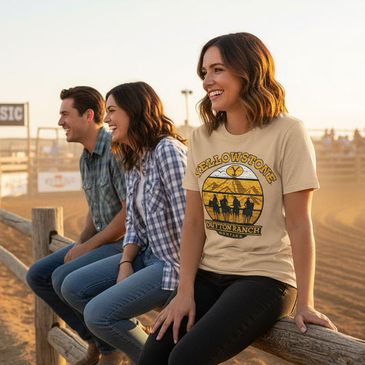 T-Shirt - Yellowstone Sunset