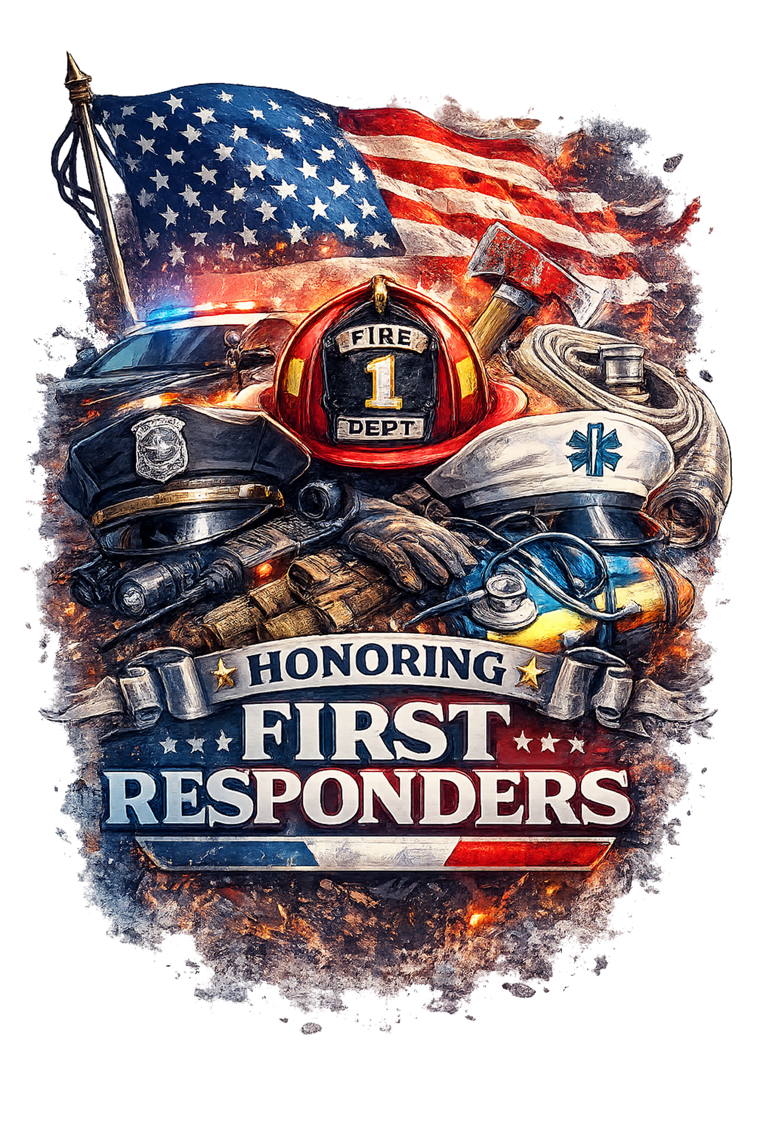 First Responder Support Shirts
