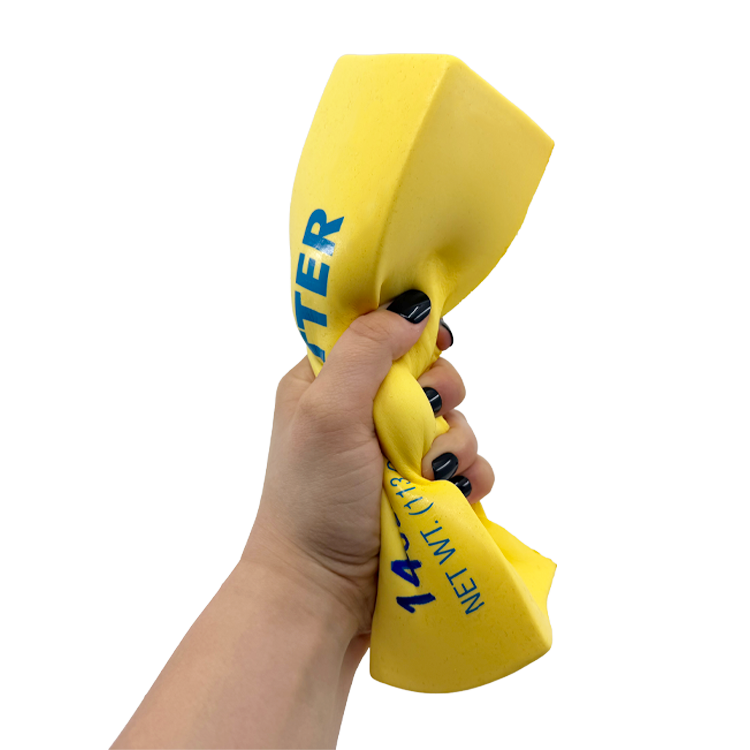 Fun Doh 10" JUMBO Butter Squish Slow Rise Toy- 9/Display: Wholesale Price