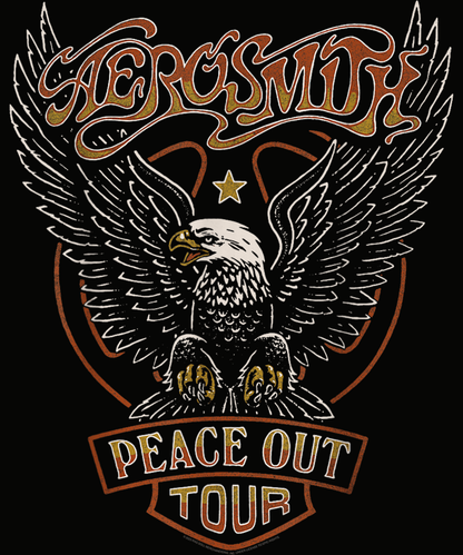 T-Shirt - Aerosmith - Peace Out Tour