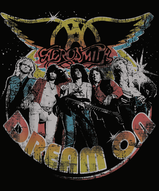 Aerosmith Vintage Style Dream On T-Shirt