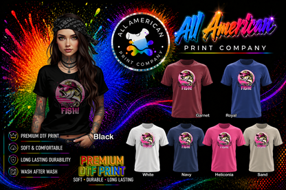 T-Shirt - Fishing - Reel Girls Fish