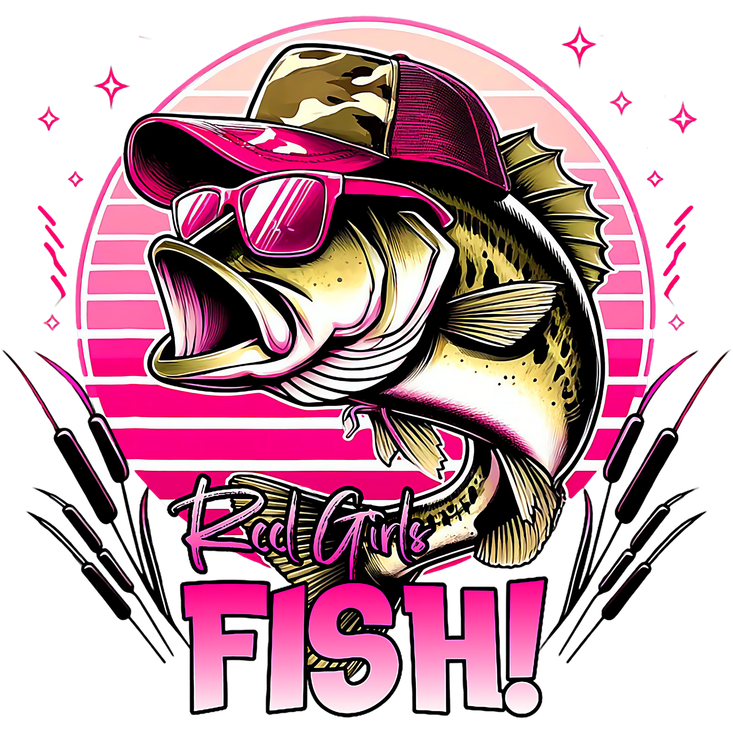 T-Shirt - Fishing - Reel Girls Fish